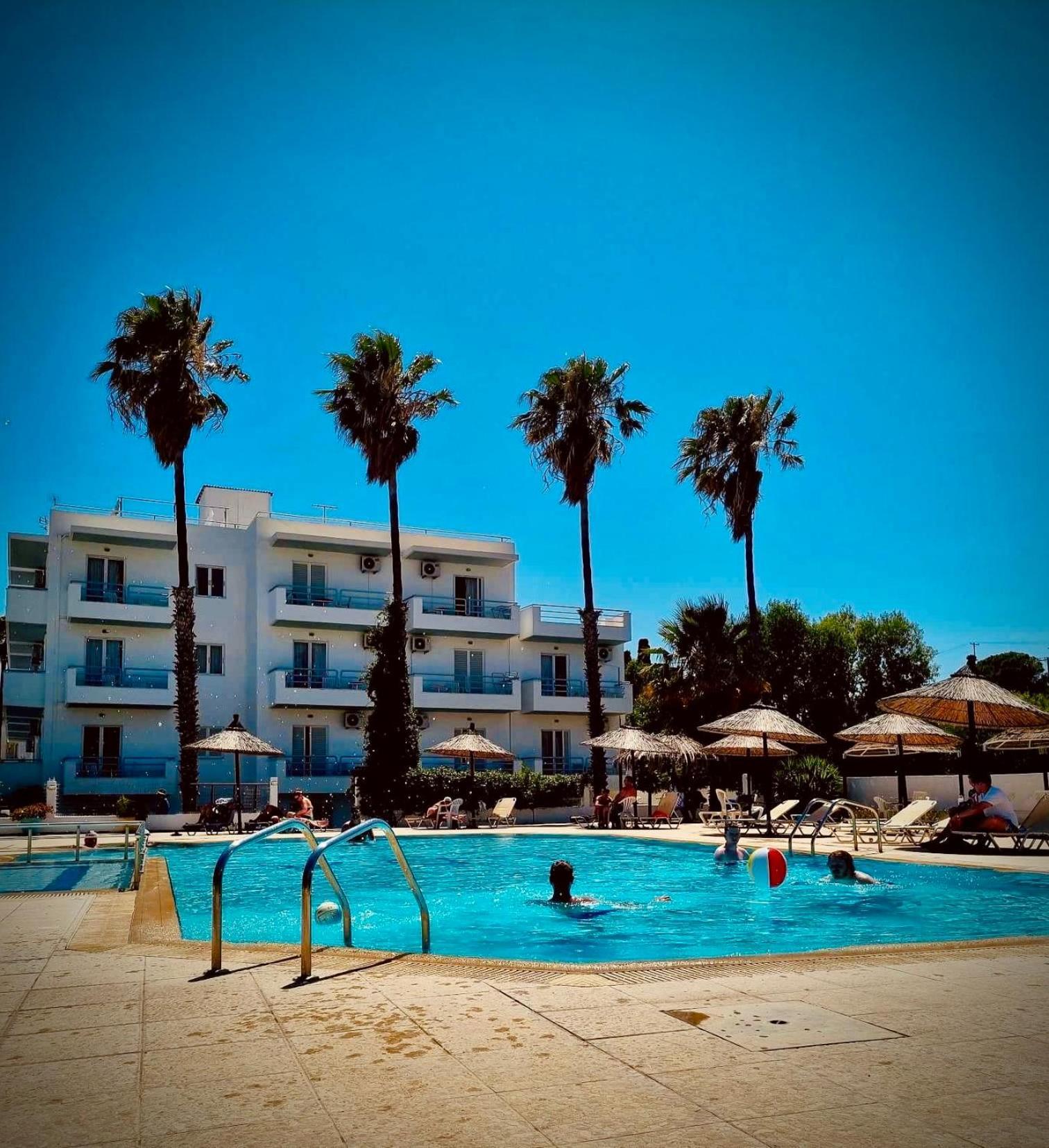 Elga Hotel & Apartments Kardamena  Bagian luar foto