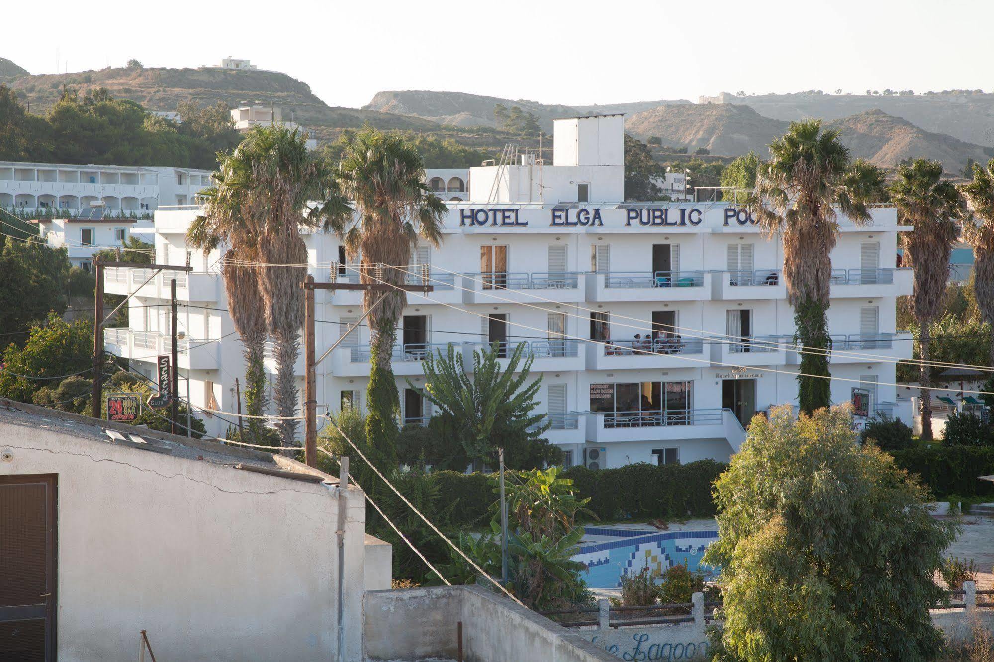 Elga Hotel & Apartments Kardamena  Bagian luar foto