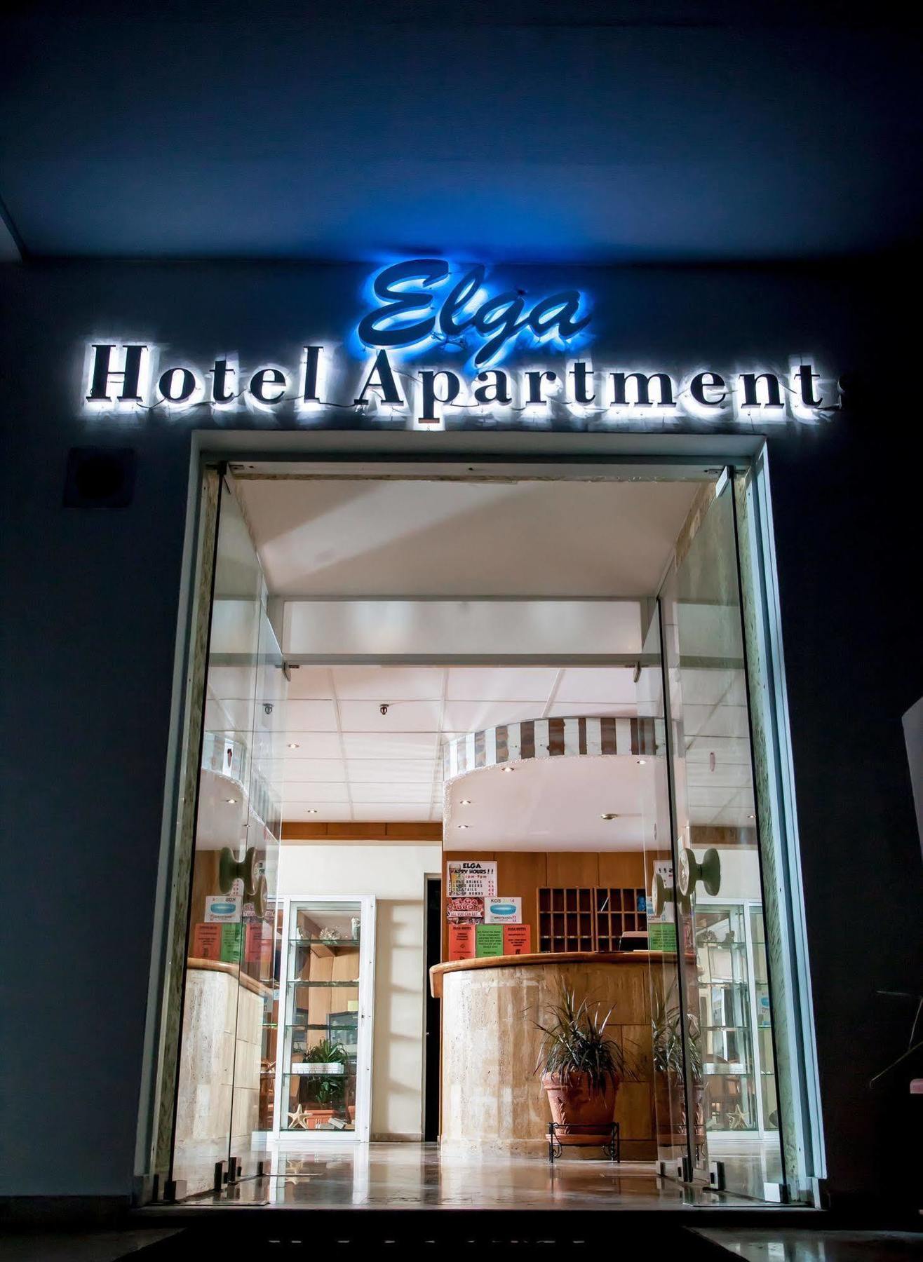 Elga Hotel & Apartments Kardamena  Bagian luar foto