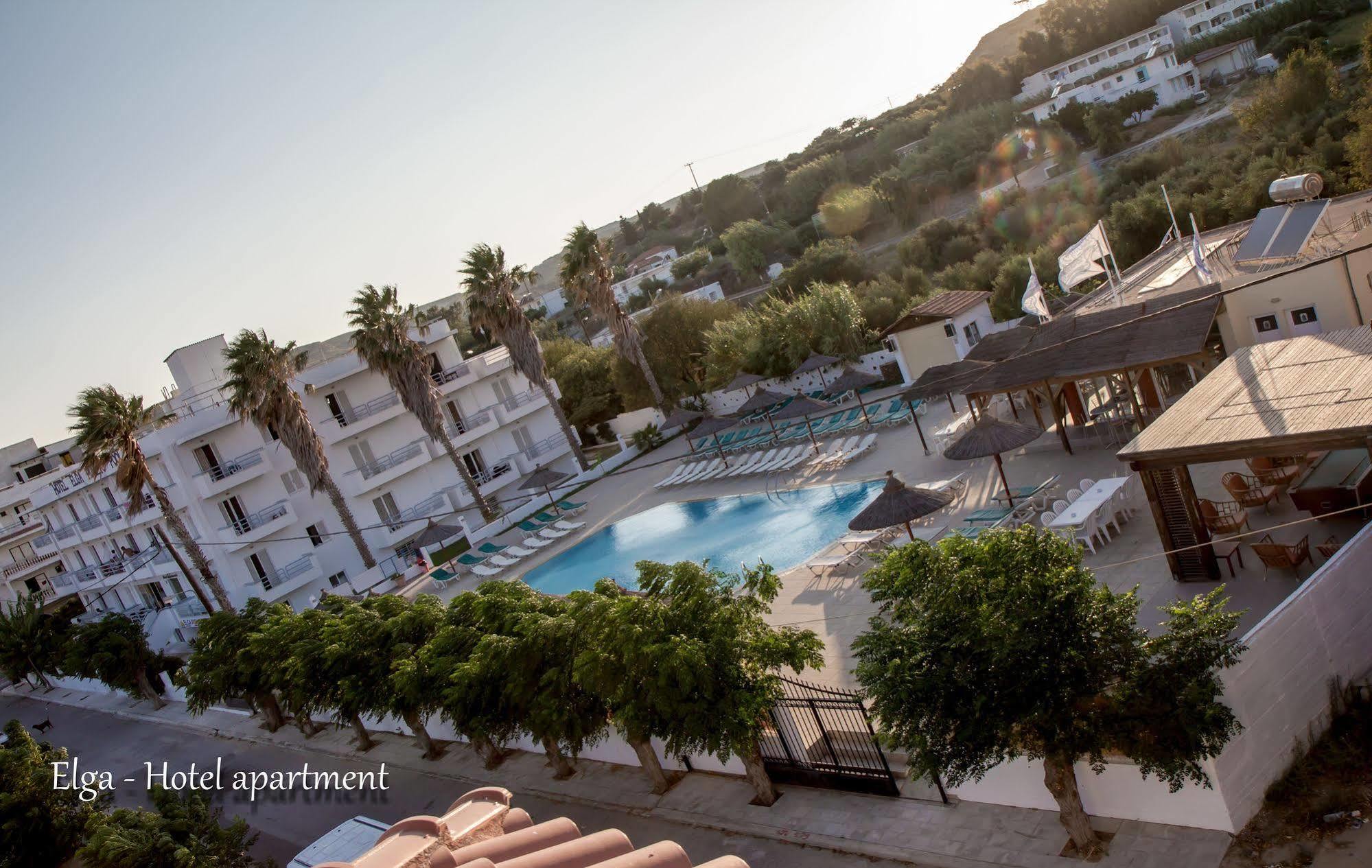 Elga Hotel & Apartments Kardamena  Bagian luar foto